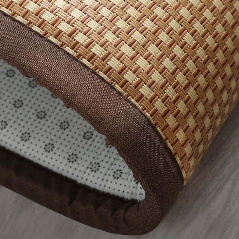 Tapis de couchage été style tatami en rotin synthétique – Image 4