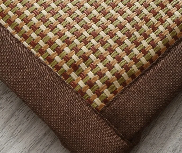 Tapis de couchage été style tatami en rotin synthétique – Image 5