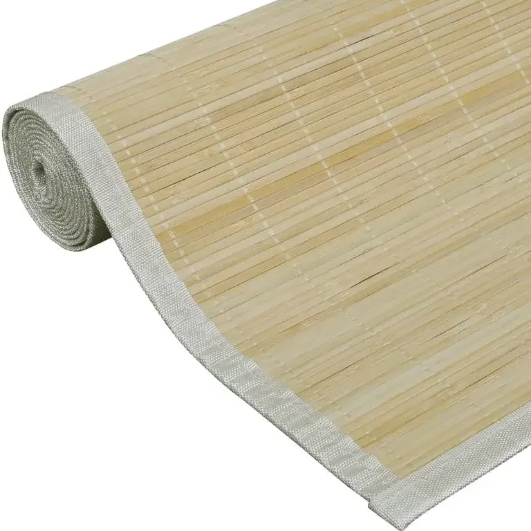 Tapis en bambou rectangulaire 120 x 180 cm – Image 5