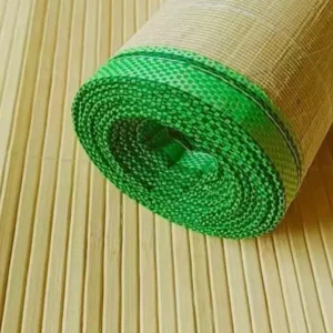 Tapis en fibre de bambou naturel pour chambre