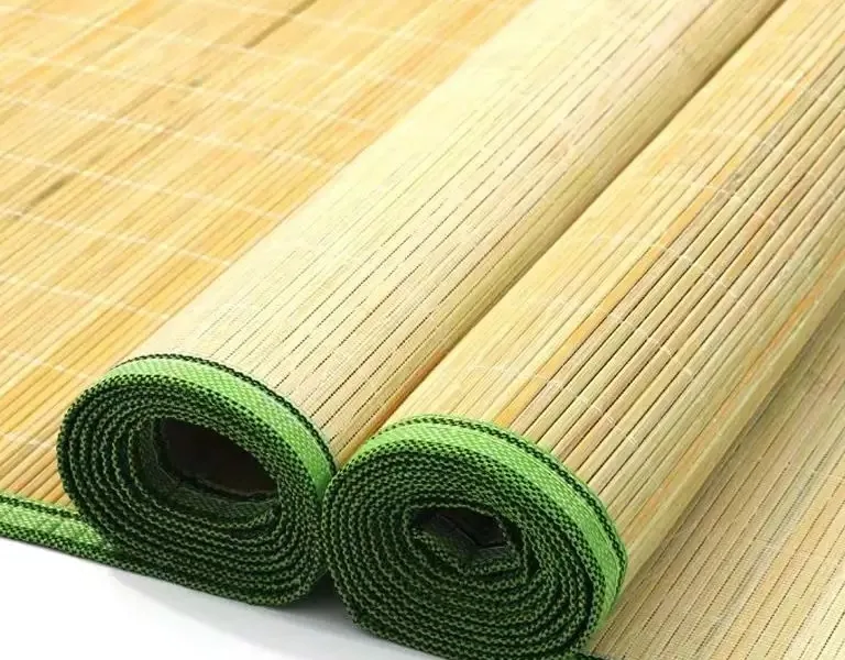 Tapis en fibre de bambou naturel pour chambre – Image 3