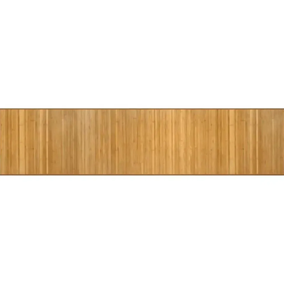 Tapis rectangulaire bambou naturel 70x300 cm – Image 2