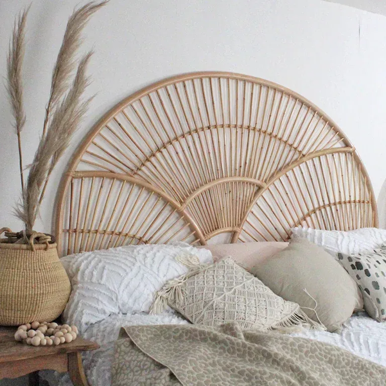 Tête de lit rotin style nordique modèle B & B
