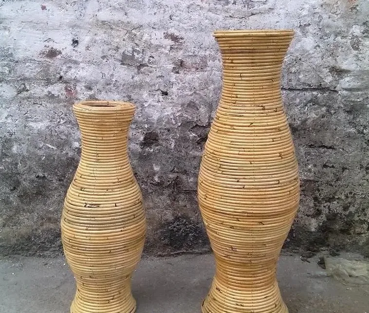 Vase de sol en bambou tressé modèle 565648 – Image 3