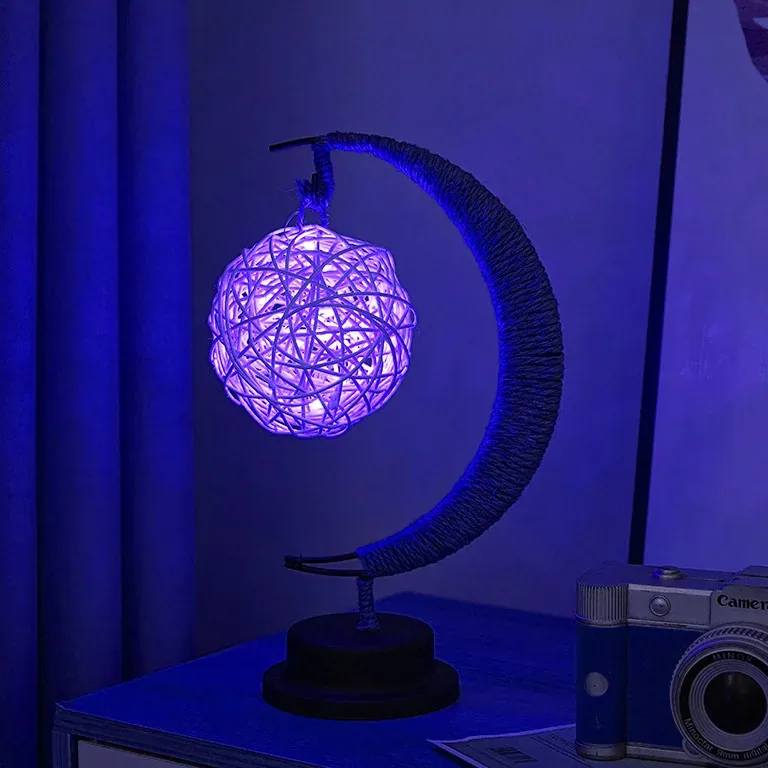 Veilleuse Eid Mubarak Étoile Lune en Plastique – Image 4